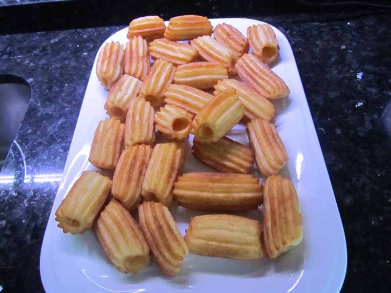 Churros de España plato con churros