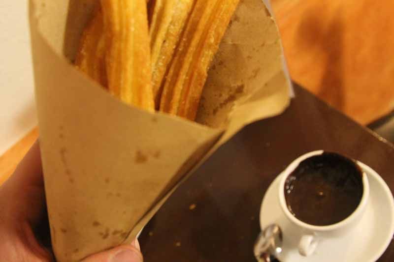 Churros de España churros en empaque